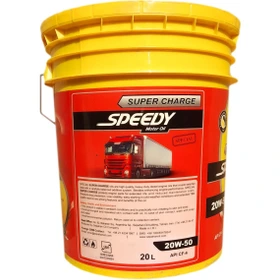 روغن موتور دیزلی اسپیدی نفت سپاهان توربو شارژ (50) API CG-4 حجم 20 لیتر سطلی