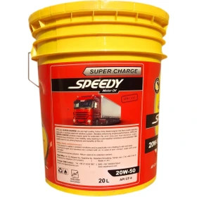 روغن موتور دیزلی اسپیدی نفت سپاهان توربو شارژ (50) API CG-4 حجم 20 لیتر سطلی