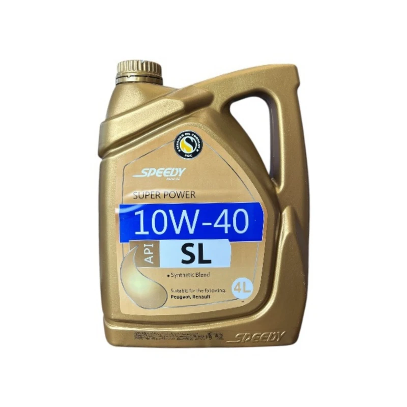 روغن موتور اسپیدی سوپر پاور ۴ لیتری ۱۰W40 کیفیت SL